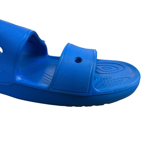 Crocs Classic Double Strap Slides Rubber Shoes Unisex M 10 / W 12 Slip On Sandal - Picture 2 of 16